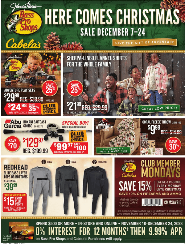 Bass Pro Shops Christmas Ad 1207 1224 01