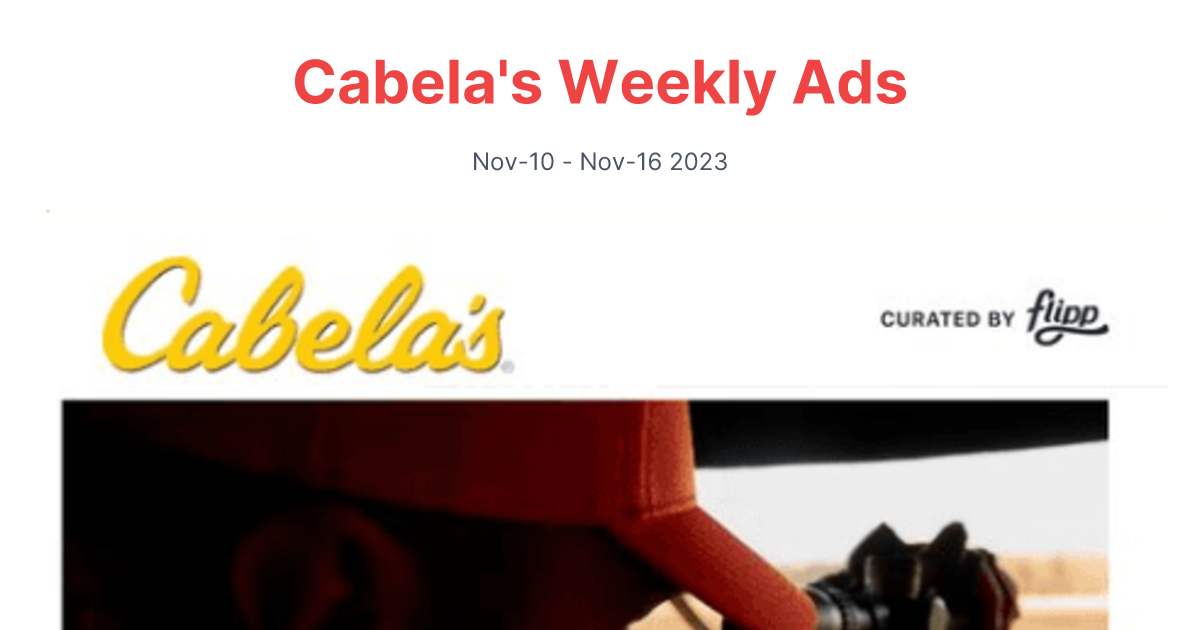 Cabelas 1110 1116 1 1