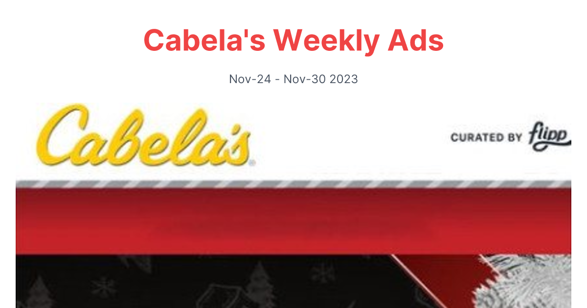 Cabelas 1124 1130 1 1