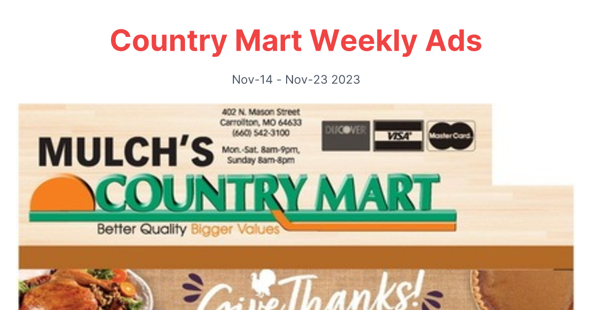 Country Mart 1114 1123 01 1