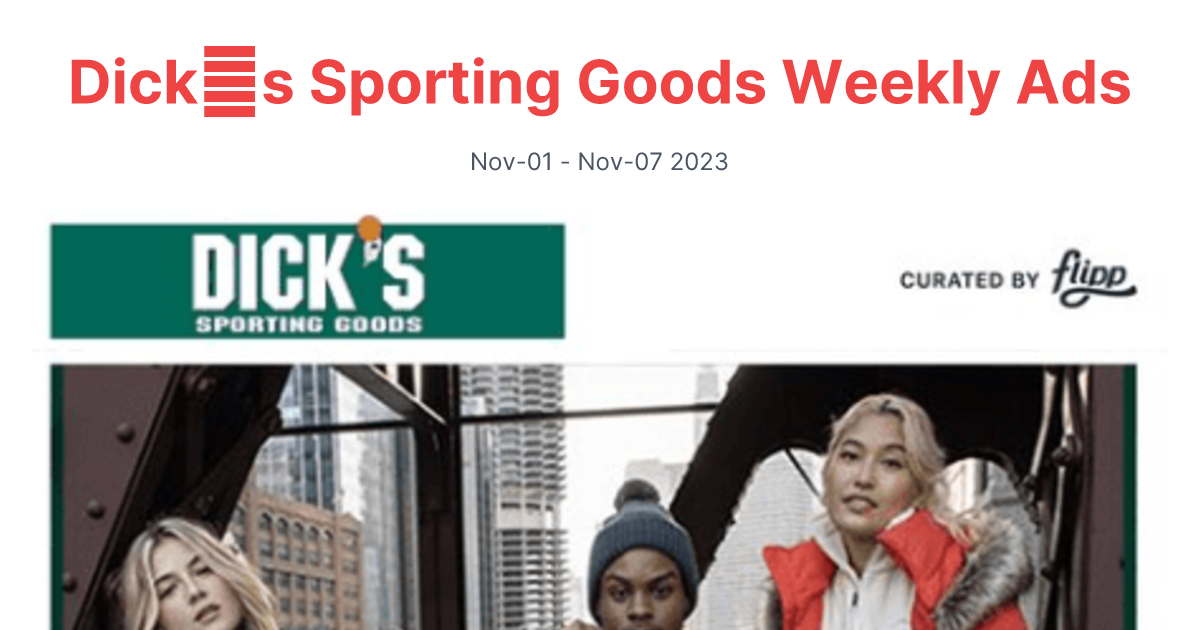 Dicks Sporting Goods 1101 1107 1 1