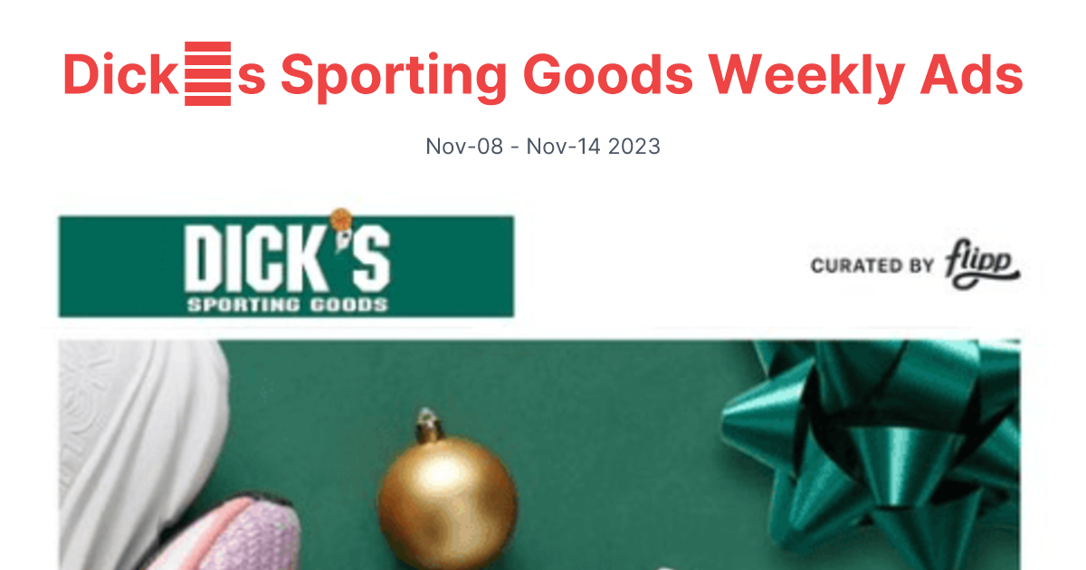 Dicks Sporting Goods 1108 1114 1 1