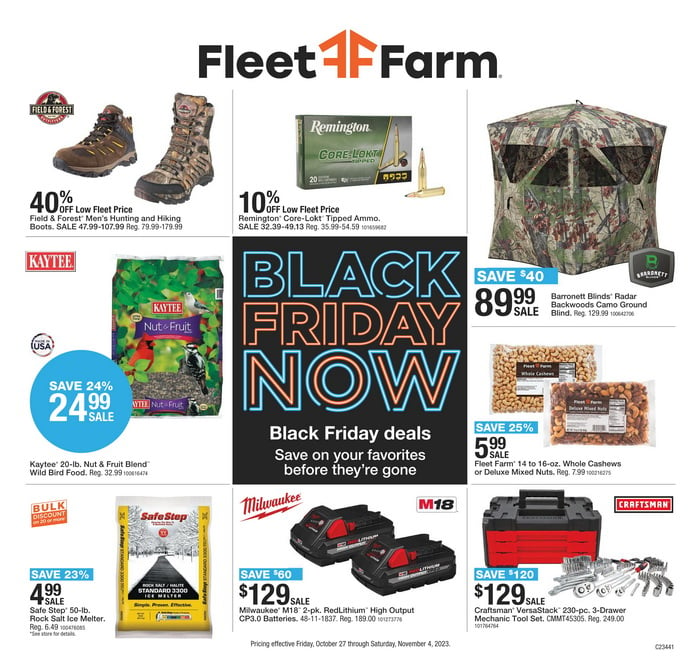 Fleet Farm 1027 1104 1