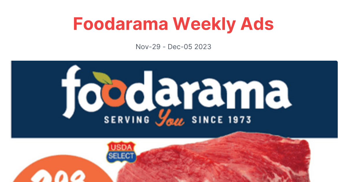 Foodarama 1129 1205 01 2