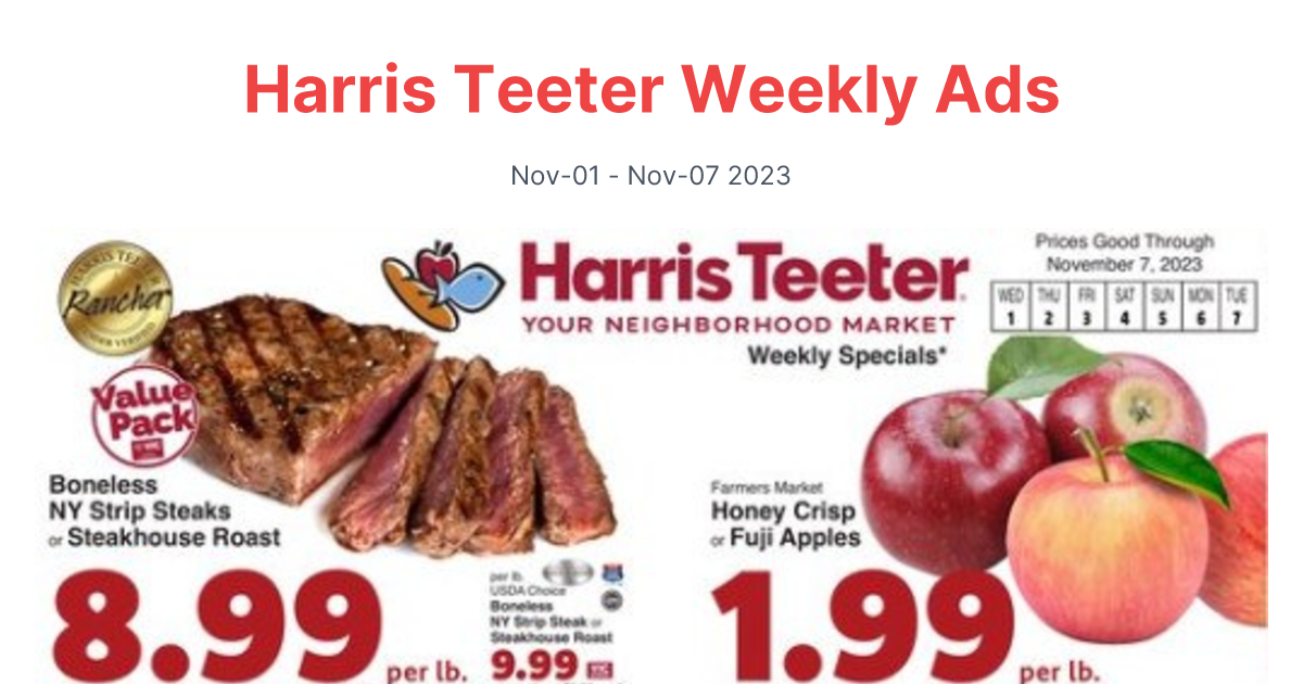 Harris Teeter 1101 1107 1 1