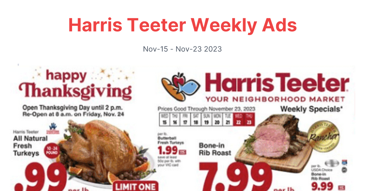 Harris Teeter 1115 1123 1 1