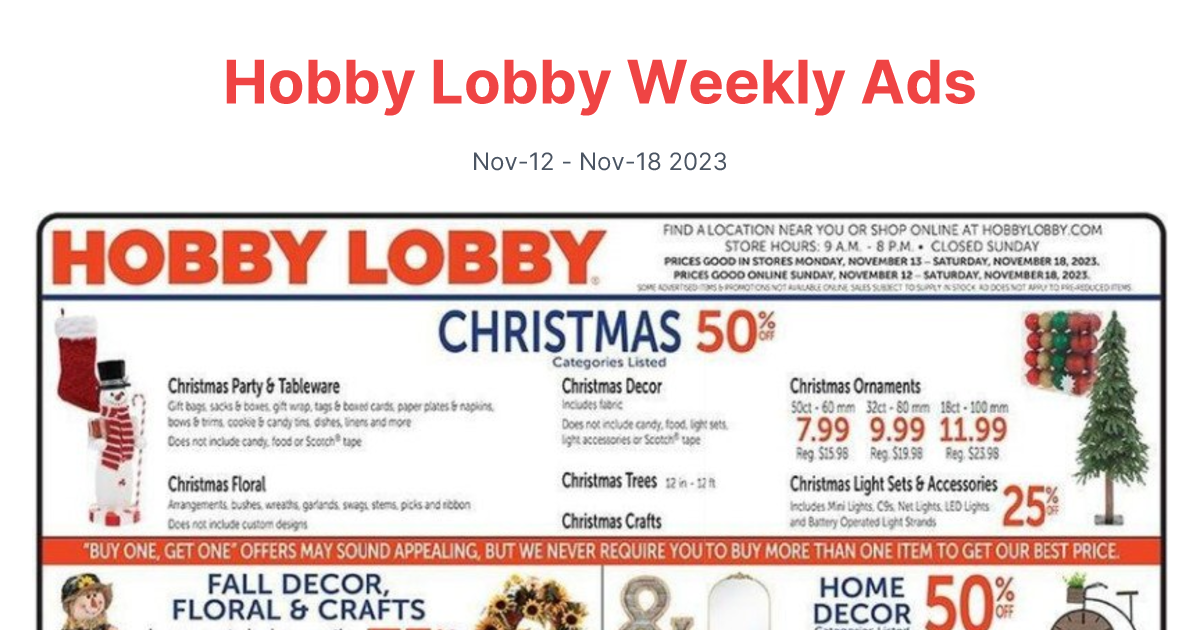 Hobby Lobby 1112 1118 1 1