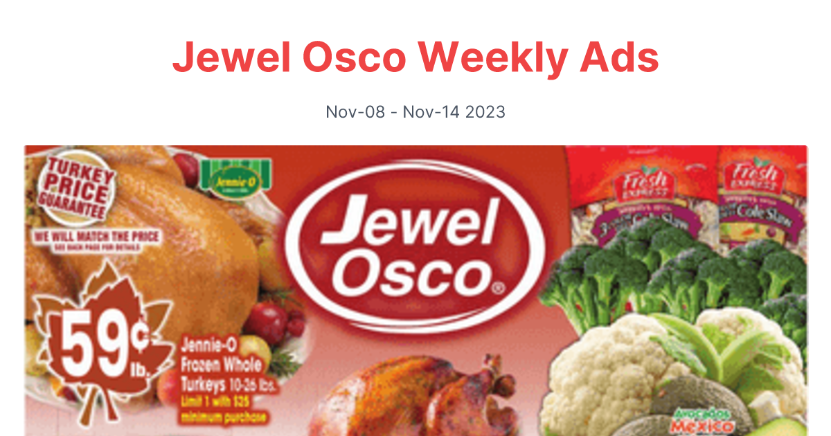 Jewel Osco 1108 1114 1 1