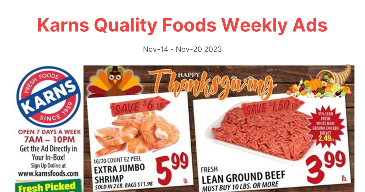 Karns Quality Foods 1112 1118 01 1