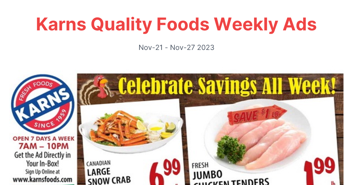 Karns Quality Foods 1121 1127 01 1