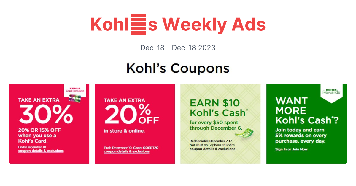 Kohls coupon 1201 1210 1 1