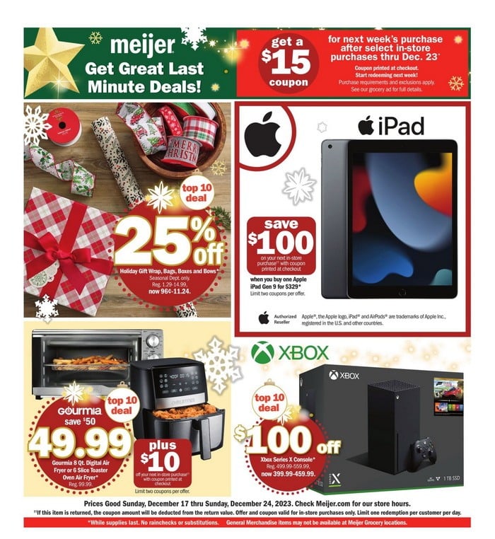 Meijer Holiday 1217 1224 1