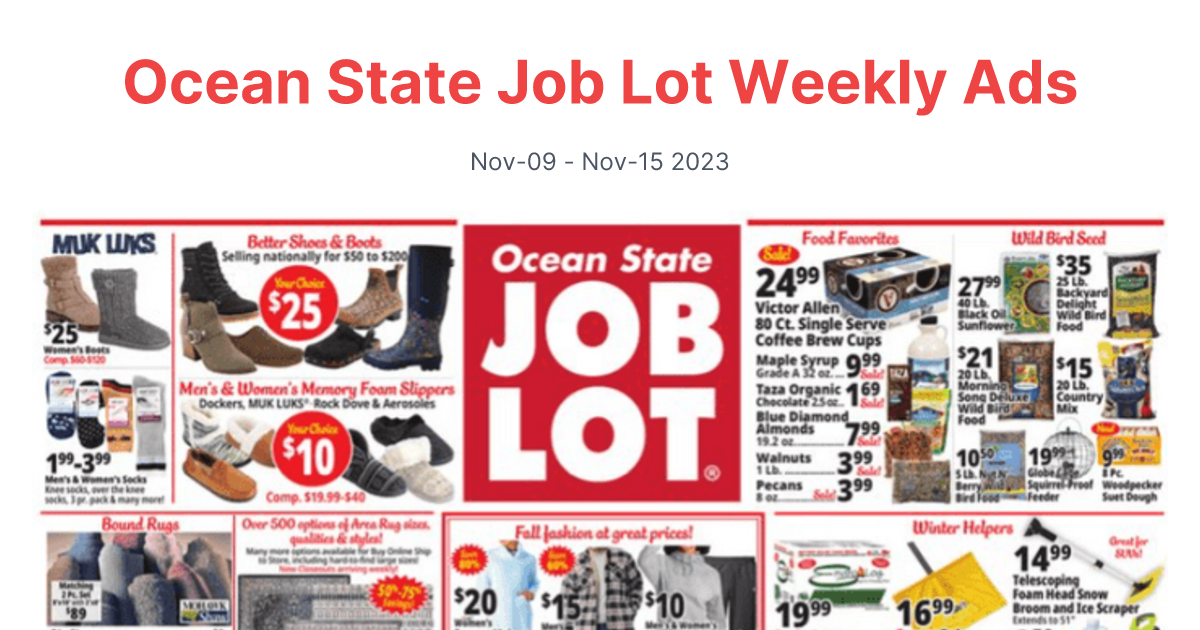 Ocean State Job Lot 1109 1115 01 1