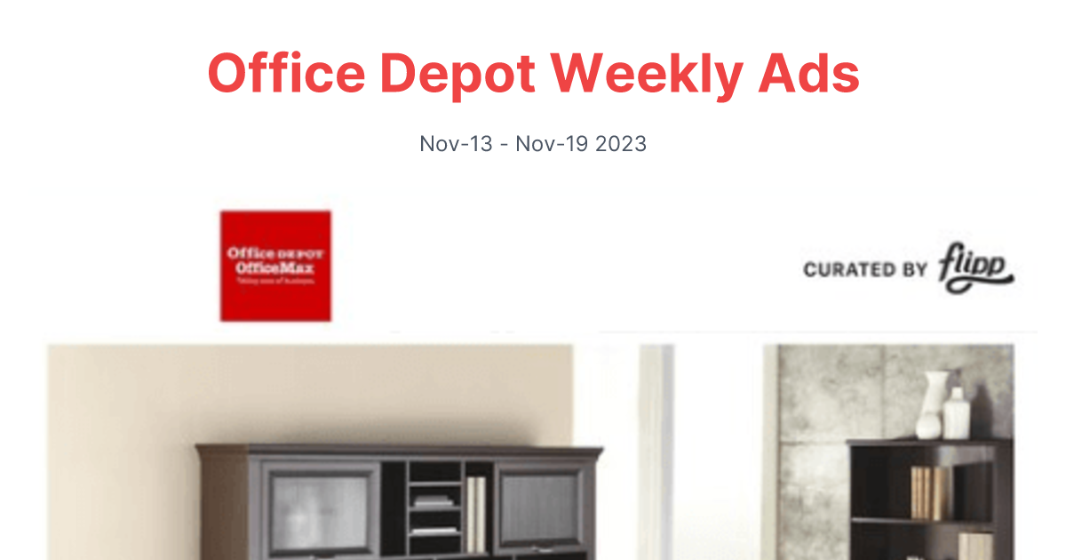 Office Depot 1113 1119 1 1