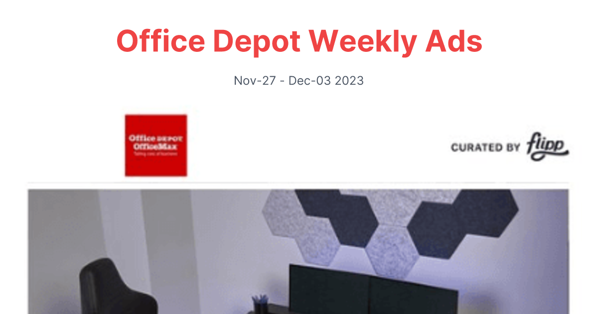 Office Depot 1127 1203 1 2