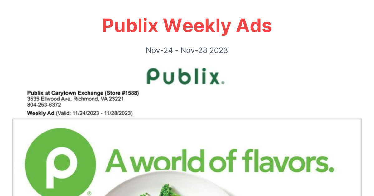 Publix 1124 1128 1 1