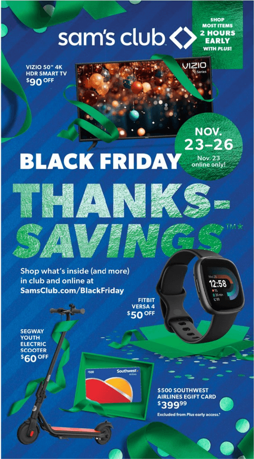 Sams Club 1123 1126 1