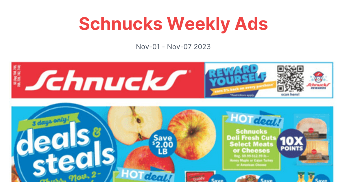 Schnucks 1101 1107 1 1