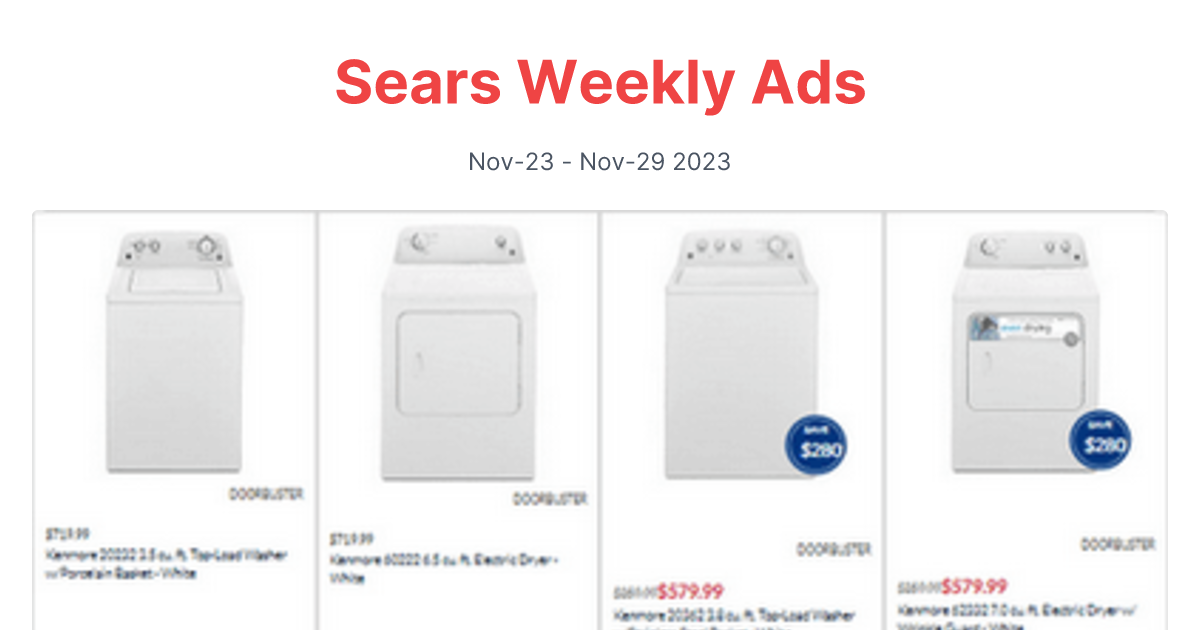 Sears 1123 1129 1 1