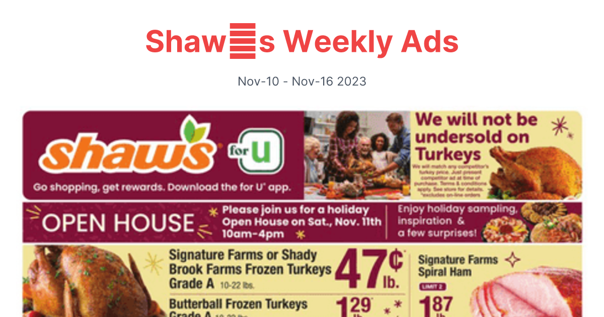 Shaws 1110 1116 1 1