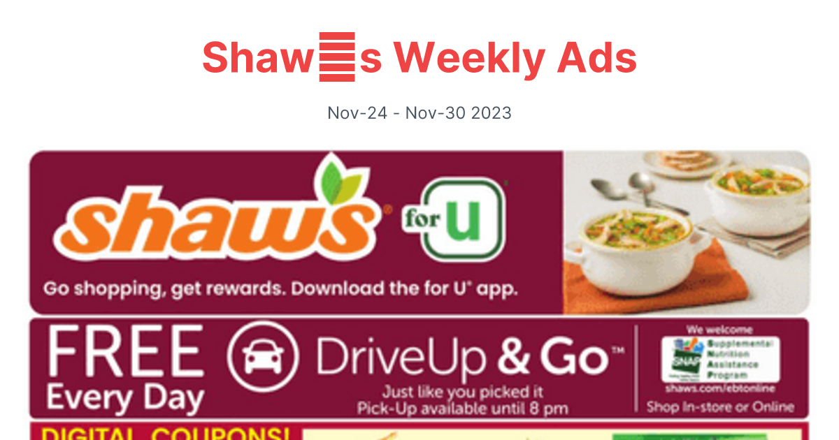 Shaws 1124 1130 1 1