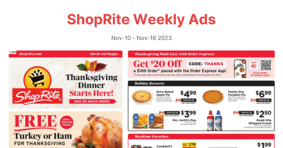 ShopRite 1110 1116 1 1