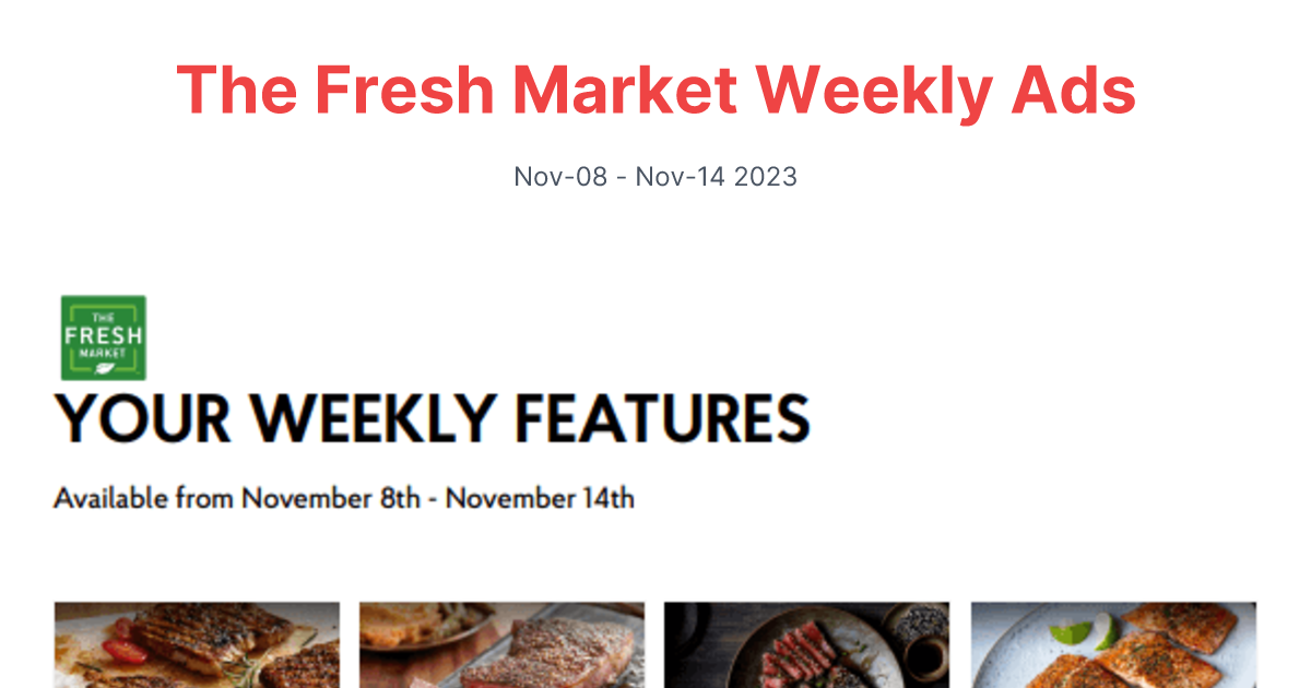 The Fresh Market 1108 1114 01 1