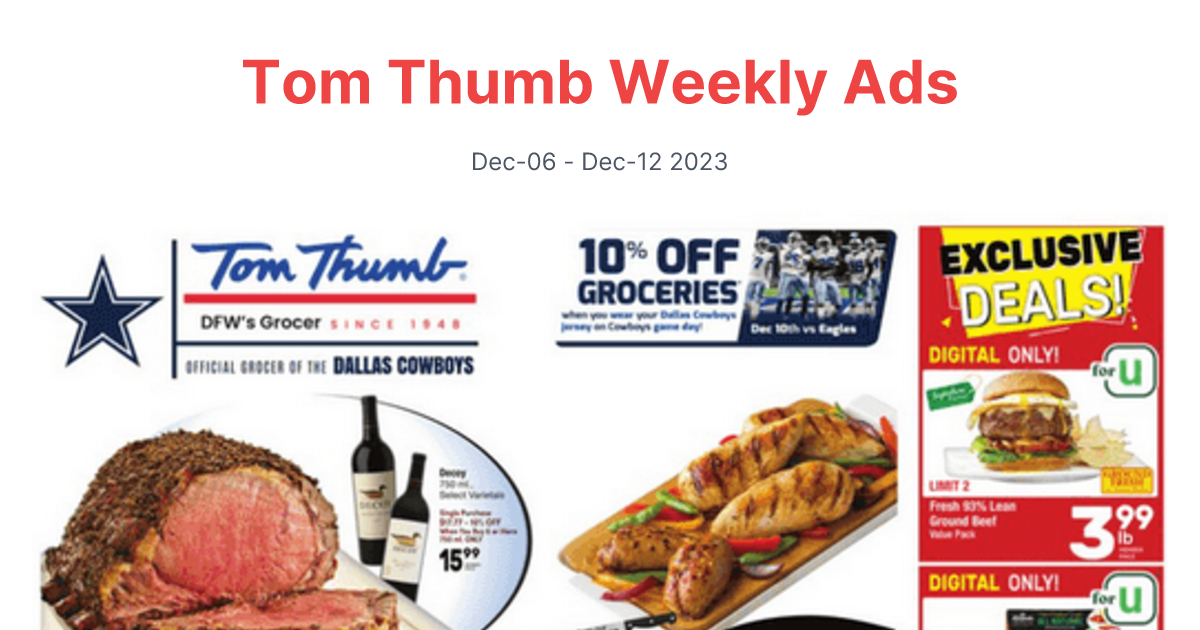 Tom Thumb 1206 1212 1 1