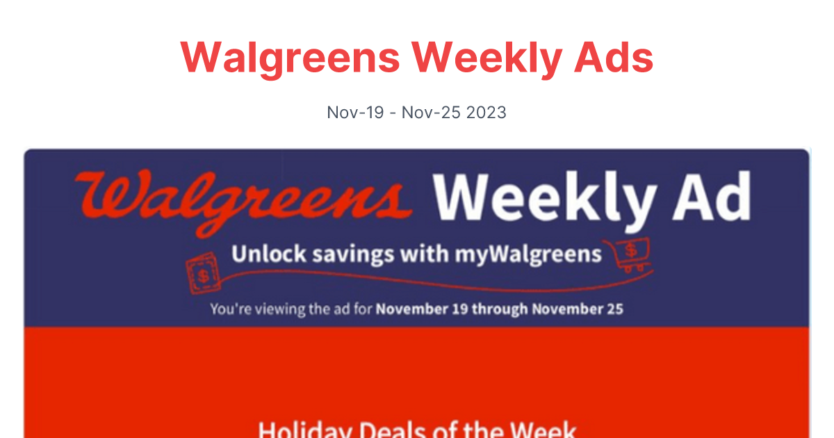 Walgreens 1119 1125 01 1