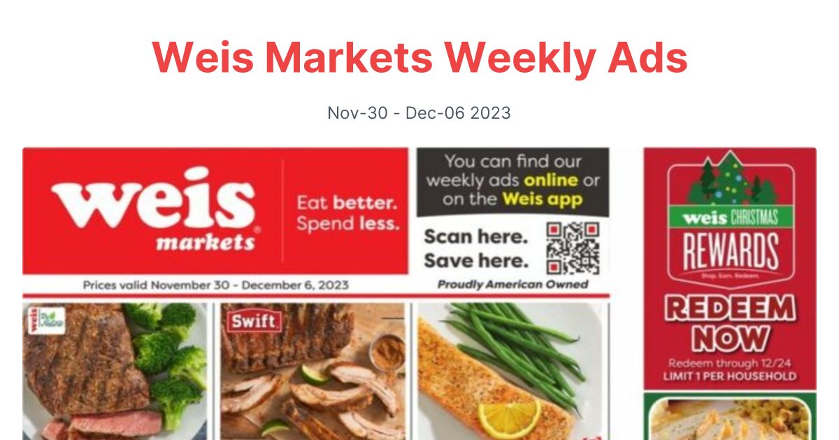 Weis Market 1130 1206 1 scaled 1