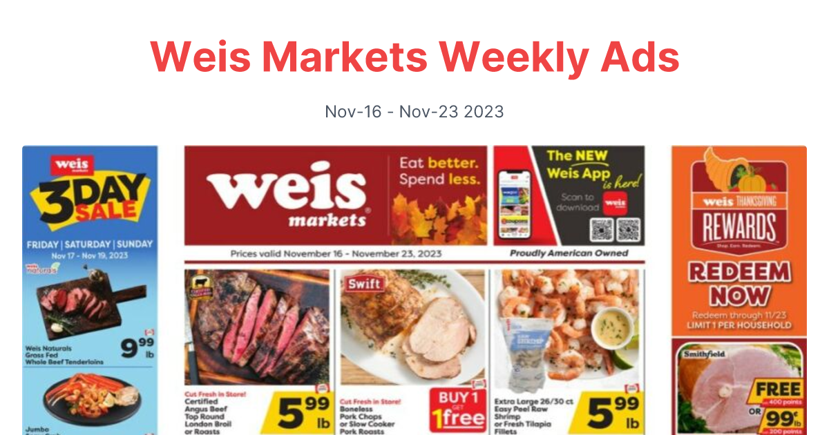 Weis Markets 1116 1123 1 scaled 1