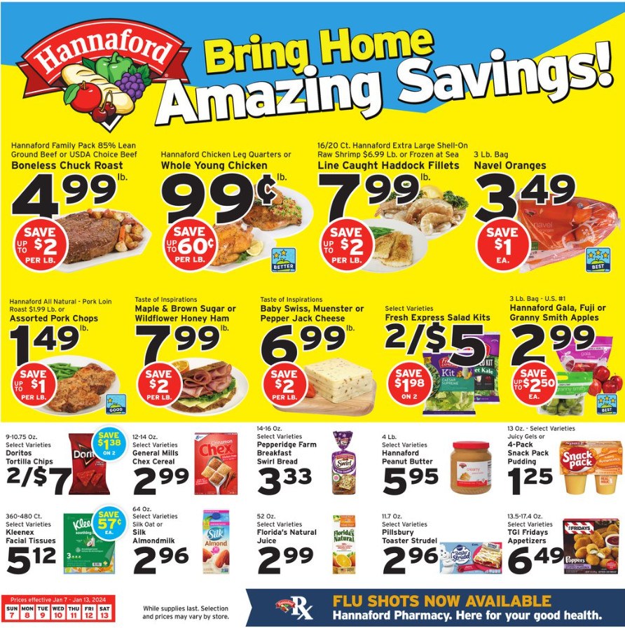 Hannaford 0107 0113 1