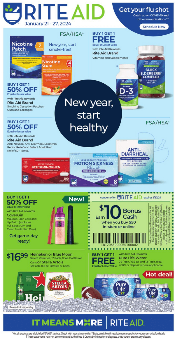 Rite Aid 0121 0127 1