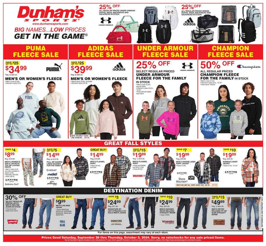 Dunhams Sports 0928 1003 1