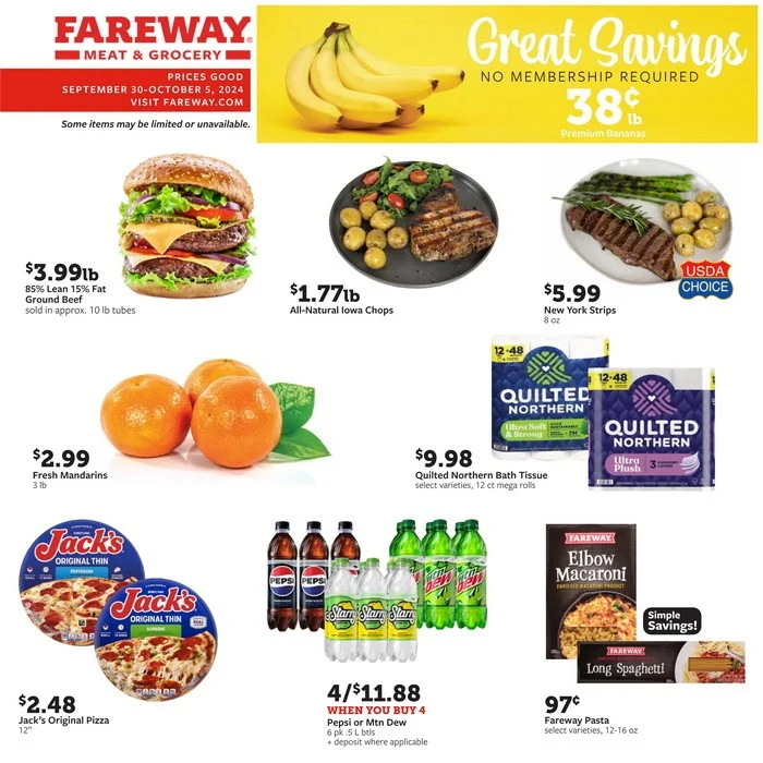 Fareway 0930 1005 1